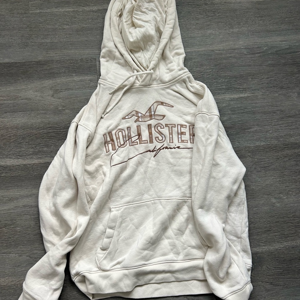 Hollister Cream Hoodie